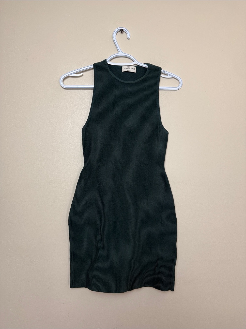 Aritzia Babaton Sculpt Ribbed Tank Dress size S